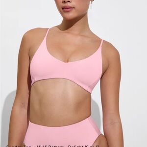 Left On Friday Sunday Top in Delight (light pink) size M - top only